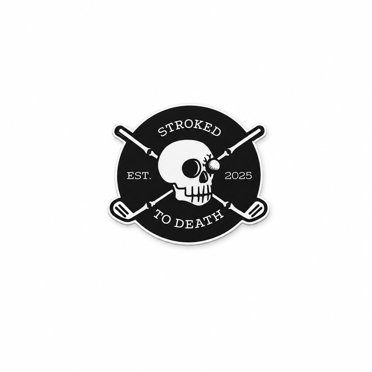 Stroked To Death Sticker